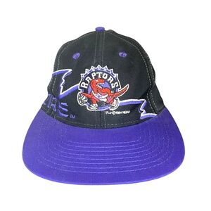 Vintage Deadstock 1994 Toronto Raptors Dino Lightning NBA Basketball Snapback